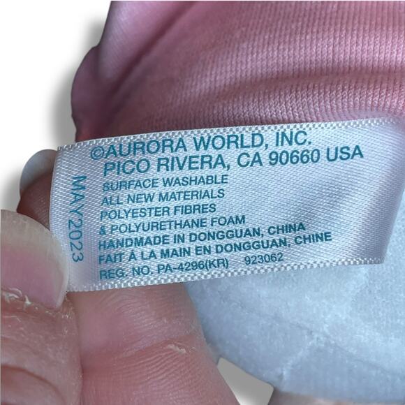 Dr Seuss Plush Cindy Lou Who Doll Grinch Who Stole Christmas Whoville Aurora 12" - Picture 9 of 12